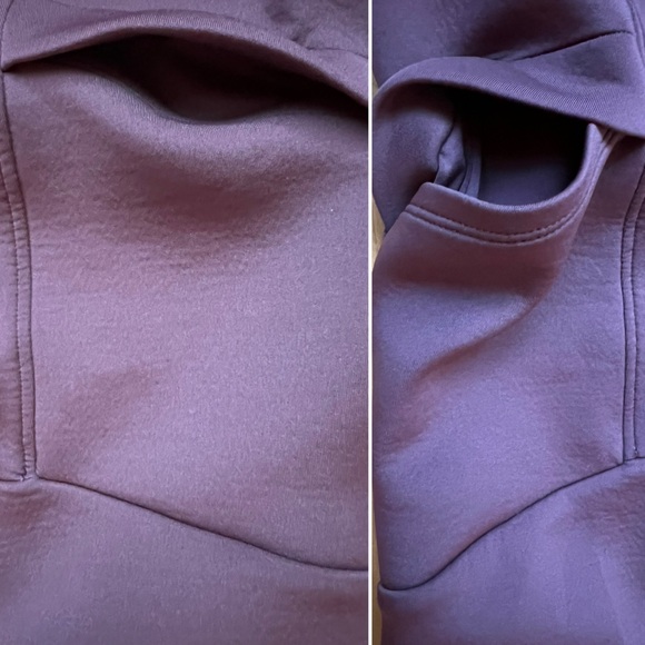 🍆🏃‍♀️Nike Running Division Breathable Crewneck—Eggplant Purple-Black-Peach | M - Picture 16 of 17